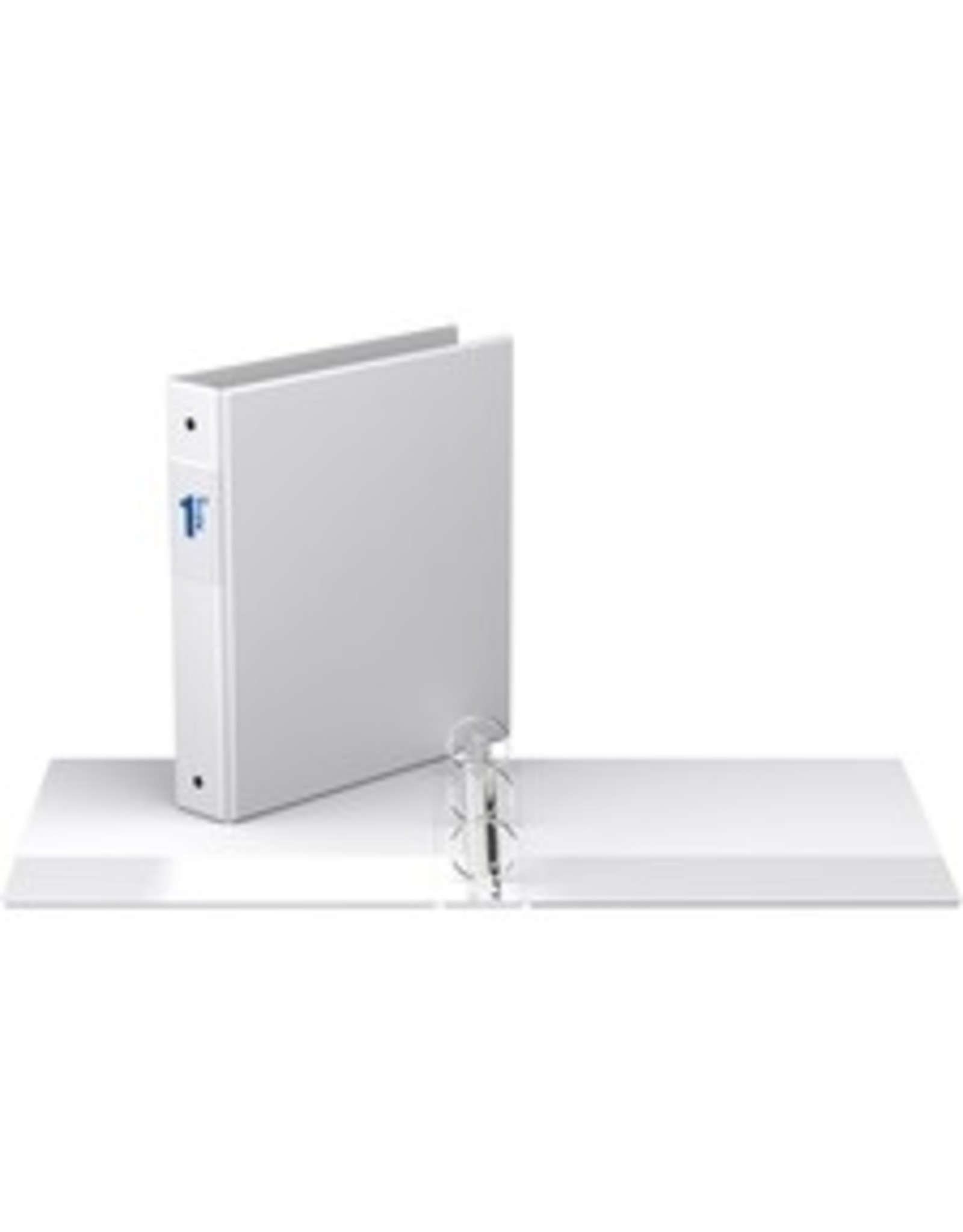 BINDER R-RING 1.5 COMMRC*WHITE
