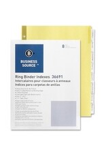 INDEX, INSRT TB LTR*CLR *8 TAB