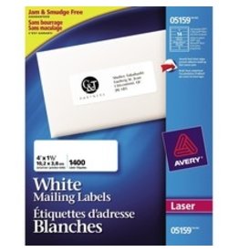 LASER LABEL 4x1.5 AL120*14C/BX