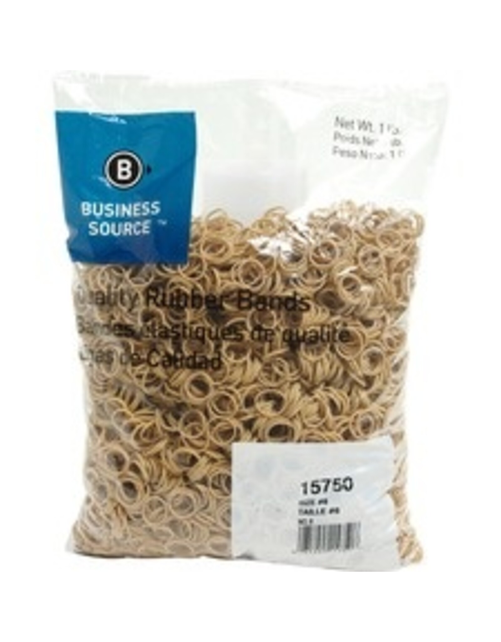 SIZE #8 RUBBER BANDS-1LB BG