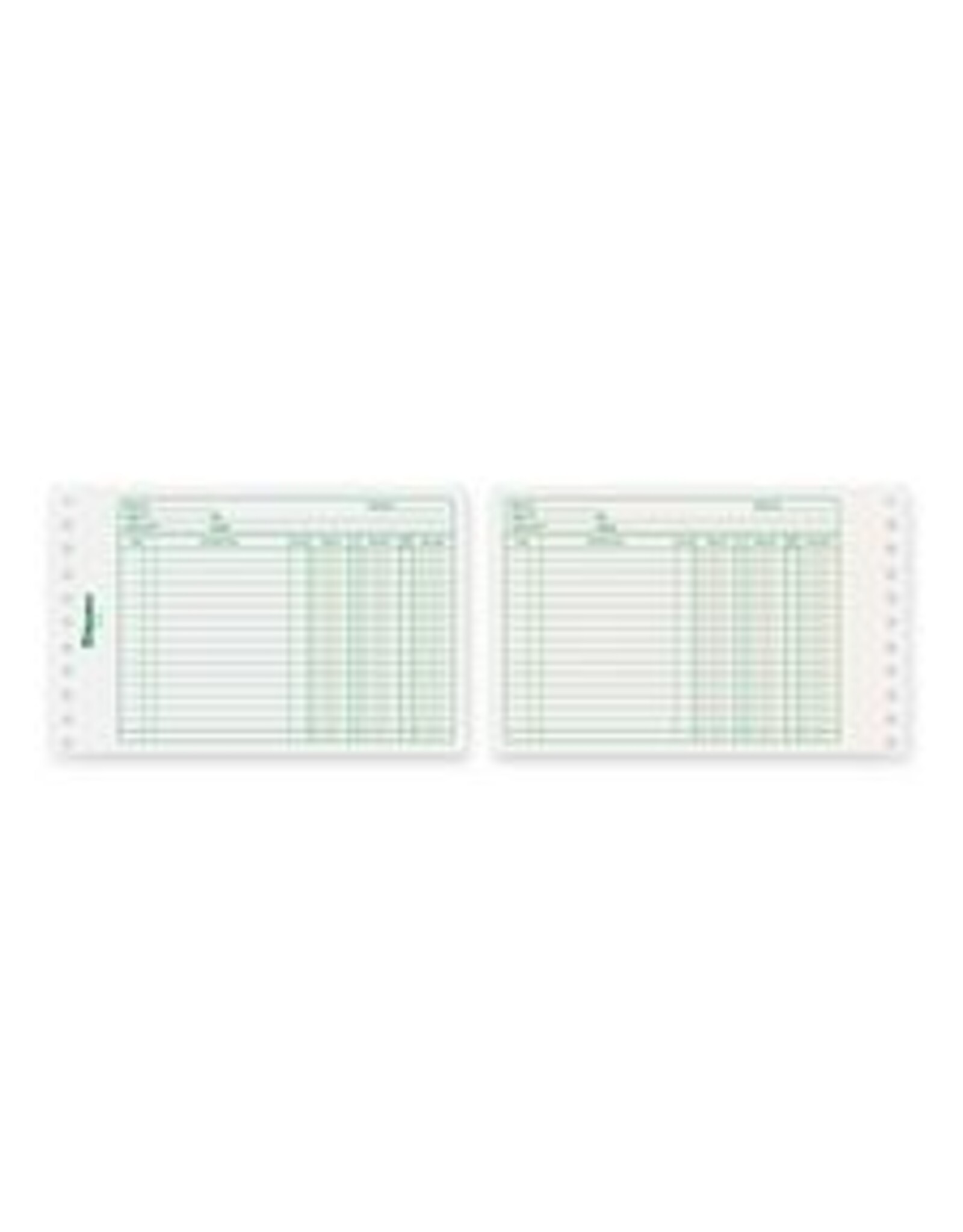 LEDGER SHT, 5.5x8.5 11R WHT*1C