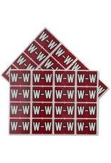 FILE LABEL* W - BROWN  *240/PK