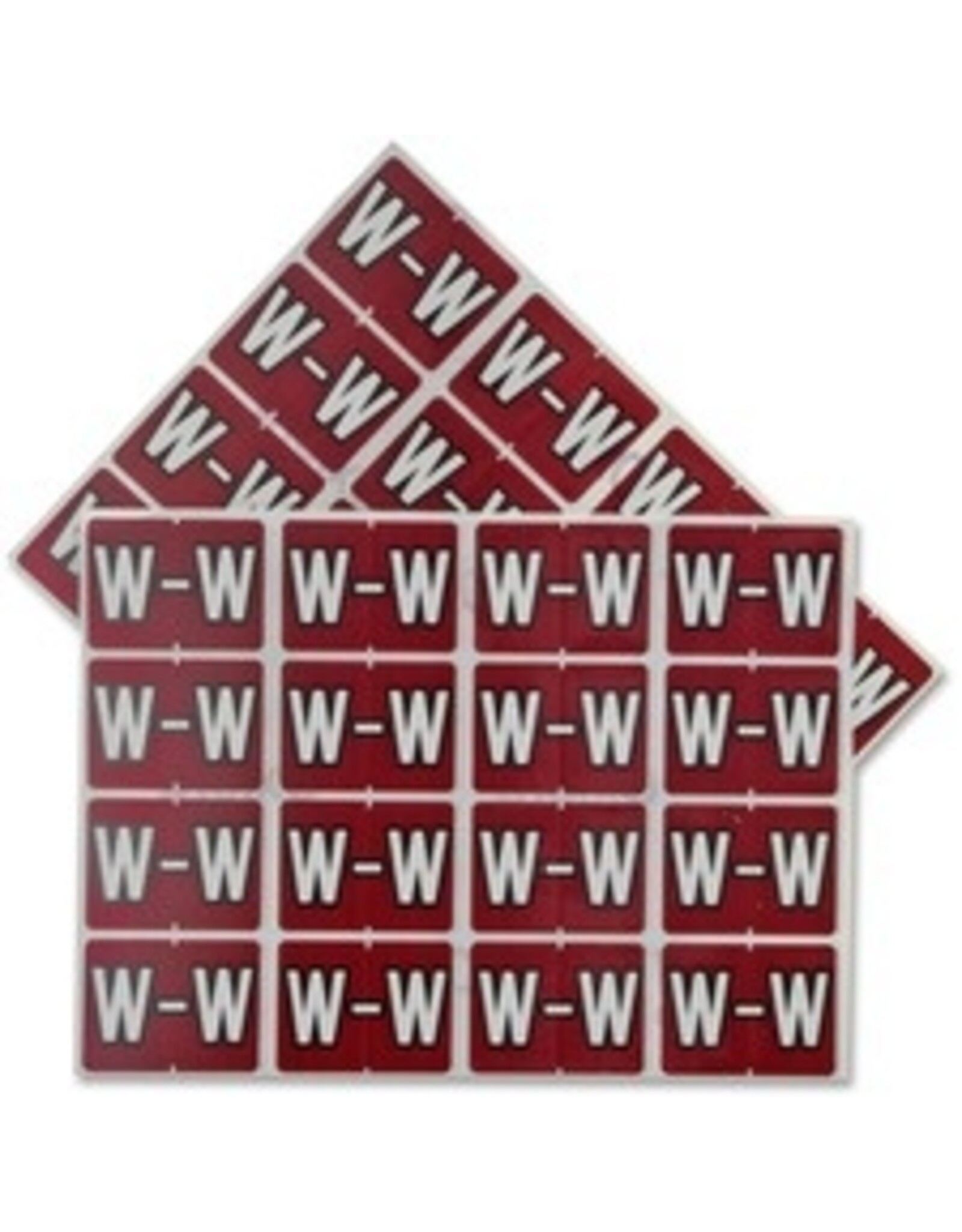 FILE LABEL* W - BROWN  *240/PK
