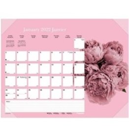 CAL/DESKPD 22X17 BIL PINK*2022