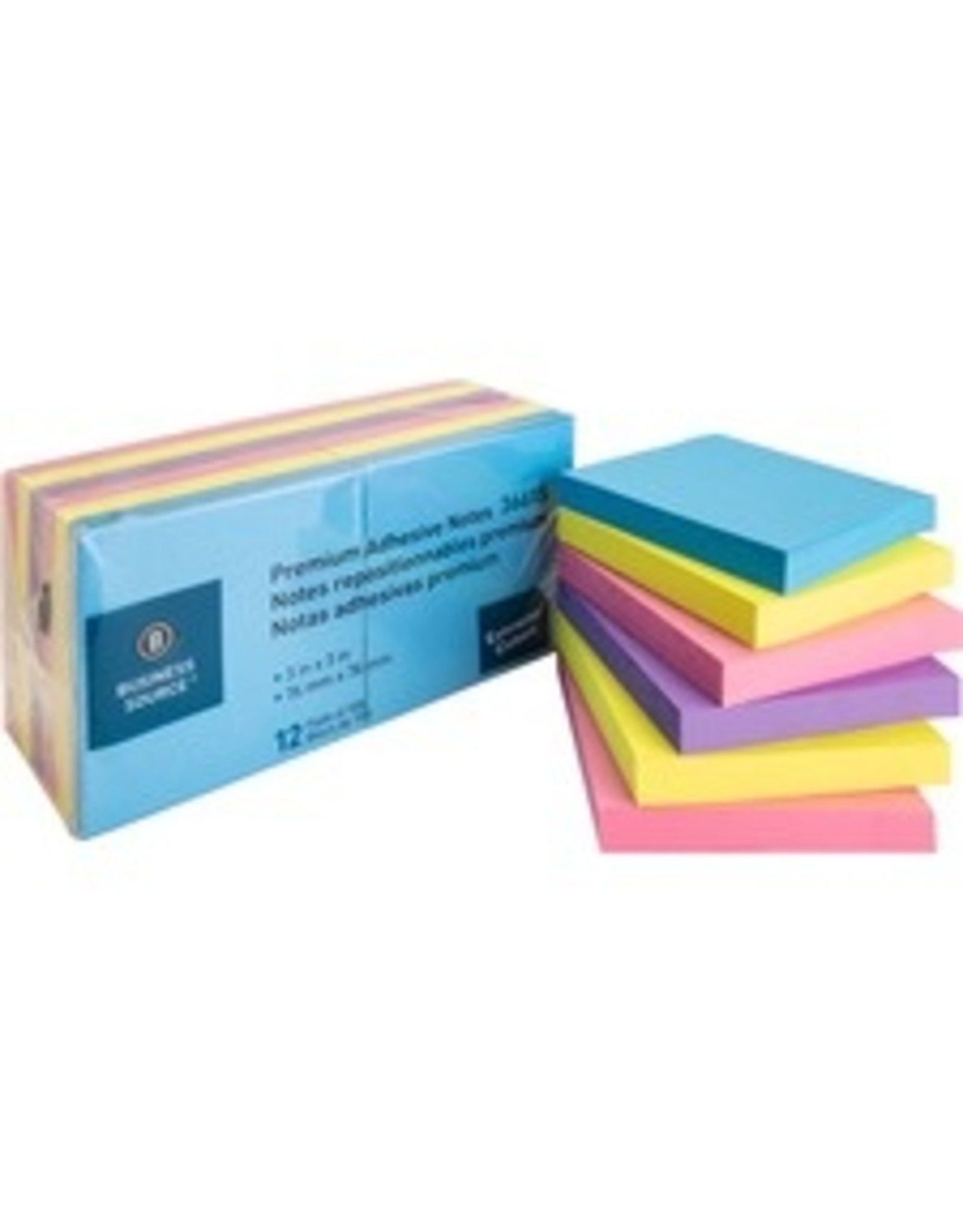 ADHES NOTE 3X3 AST EXTRME*12pk