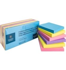 ADHES NOTE 3X3 AST EXTRME*12pk