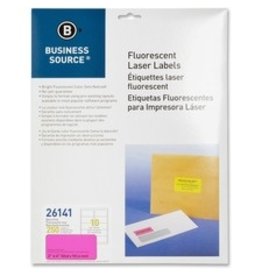 LABEL LSR 2x4, 250/PK*FLUO PNK
