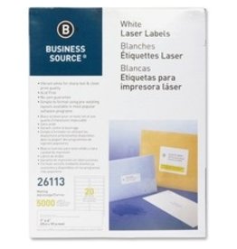LABEL LASER 1x4 WHITE *5000/PK