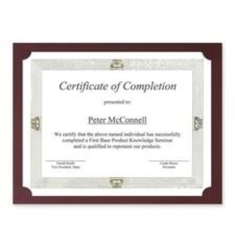 CERTIFICATE HLDR*BURG   *25/PK