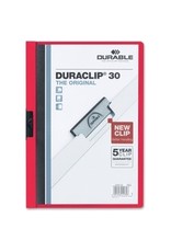 REPORT CVR DURACLIP 30sh*RED