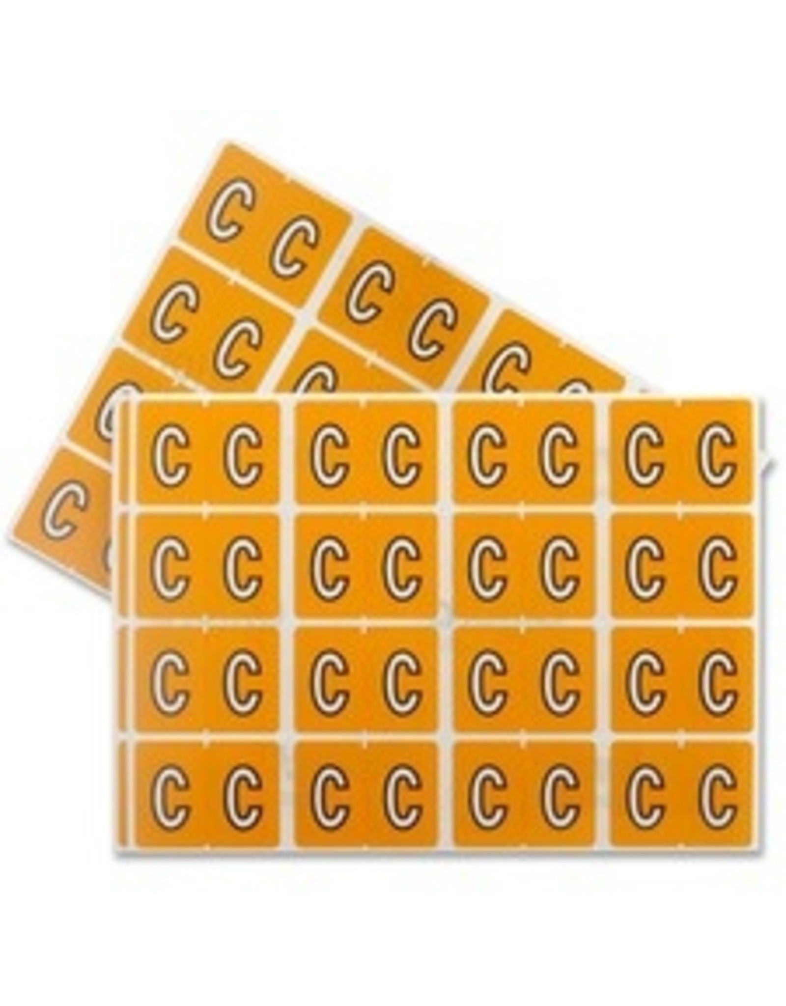 FILE LABEL* C - LT.ORNG*240/PK