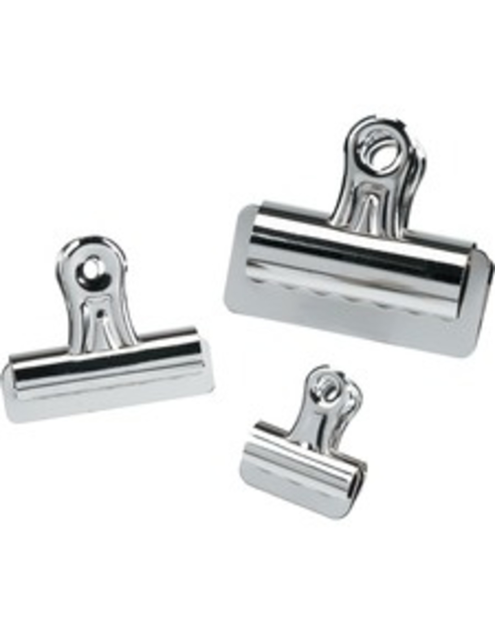 BULLDOG CLIP, CHRM*1.25''*12/BX