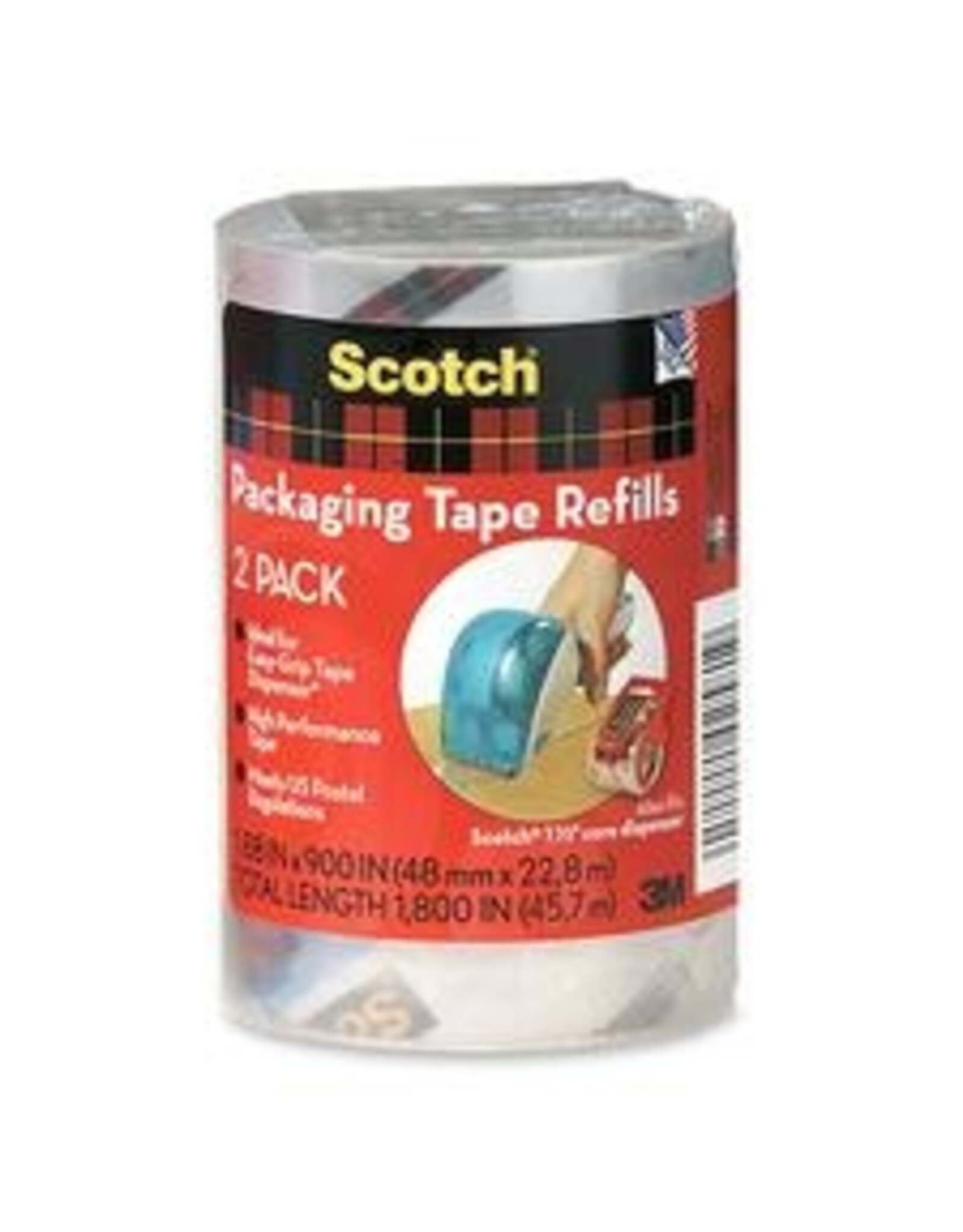 PACKAGING TAPE EASY GRIP*2/PK