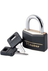 PADLOCK, KEY BRASS/VINYL