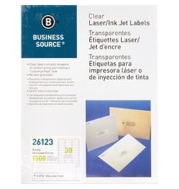 LABEL LSR CLEAR 1x2.75*1500/PK