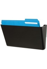 WALL POCKET STACKABLE LTR BLK