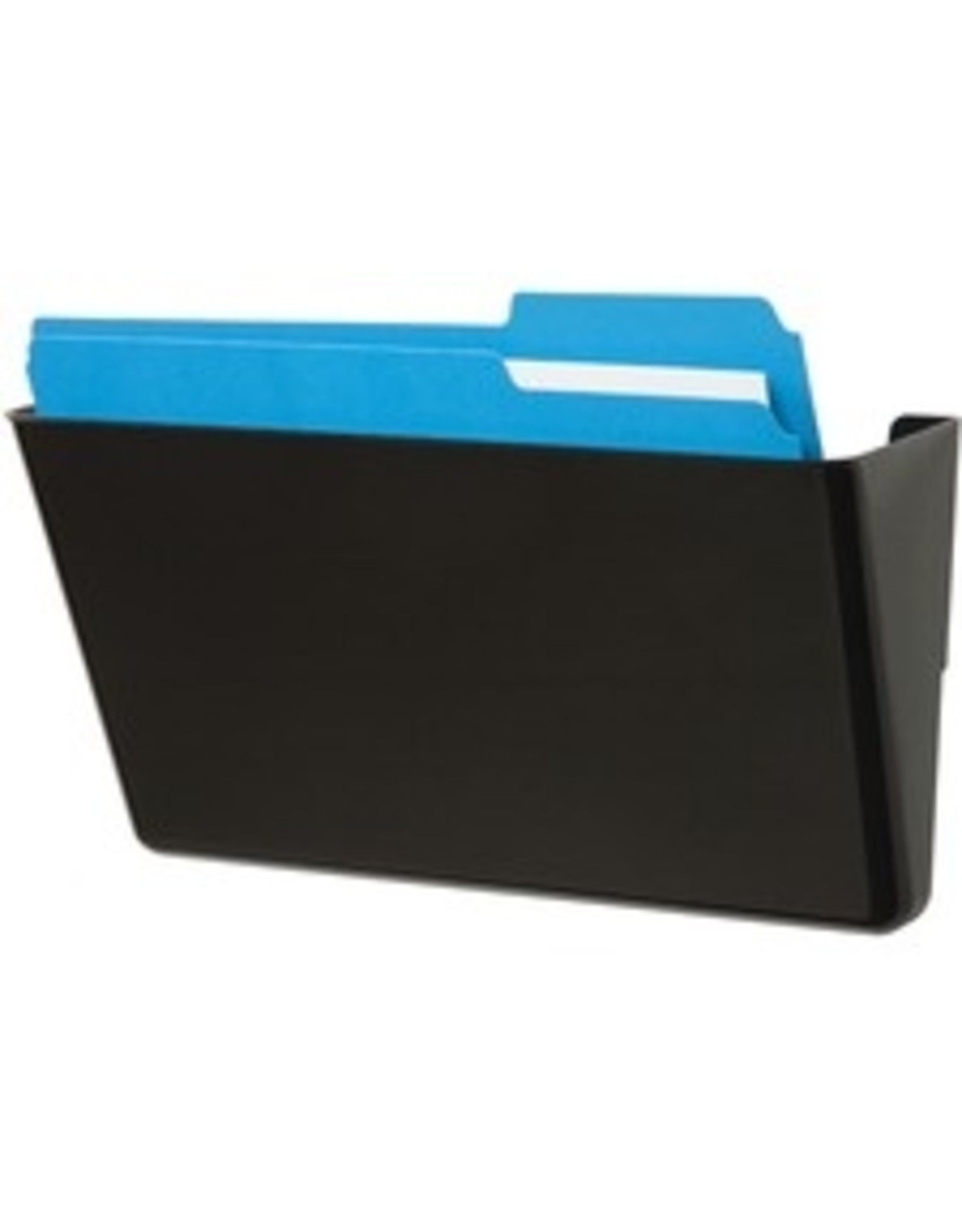 WALL POCKET STACKABLE LTR BLK