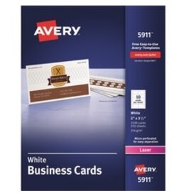 BUS CD, LASER 2x3.5*WHT*2500bx