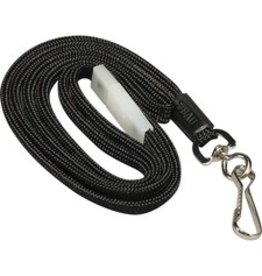 NECK CORD w/HOOK FSTNR  *BLACK