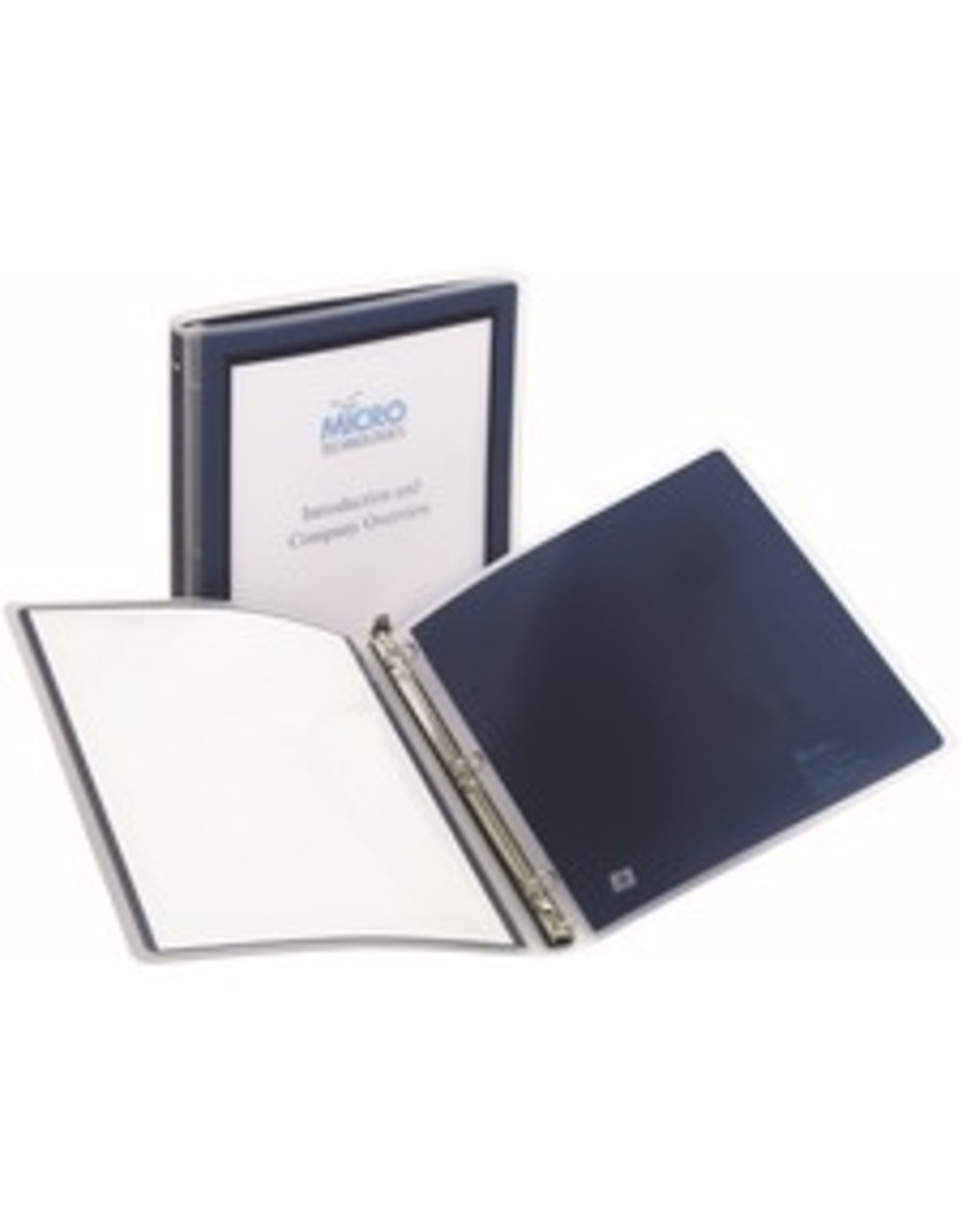 BINDER FLEXI-VIEW R-R .5'' BLUE