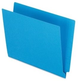 FILE FLDR SHELF LTR*BLUE*1C/BX