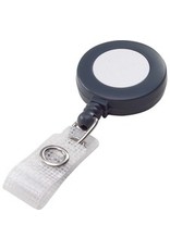 ID HLDR, RETRACTABLE*GREY*25bx