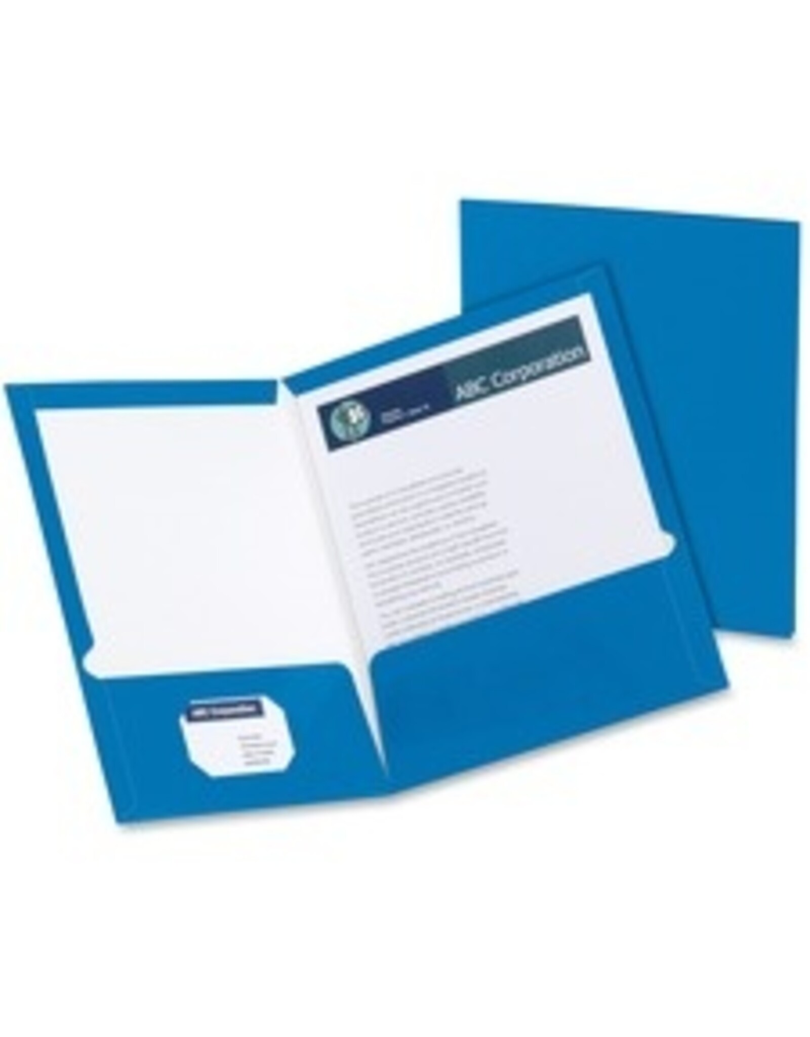 PORT 2-PCK GLOSSY *BLUE *25/BX