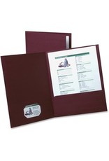 PORTFOLIO, 2PCKT LINEN  *BRGDY