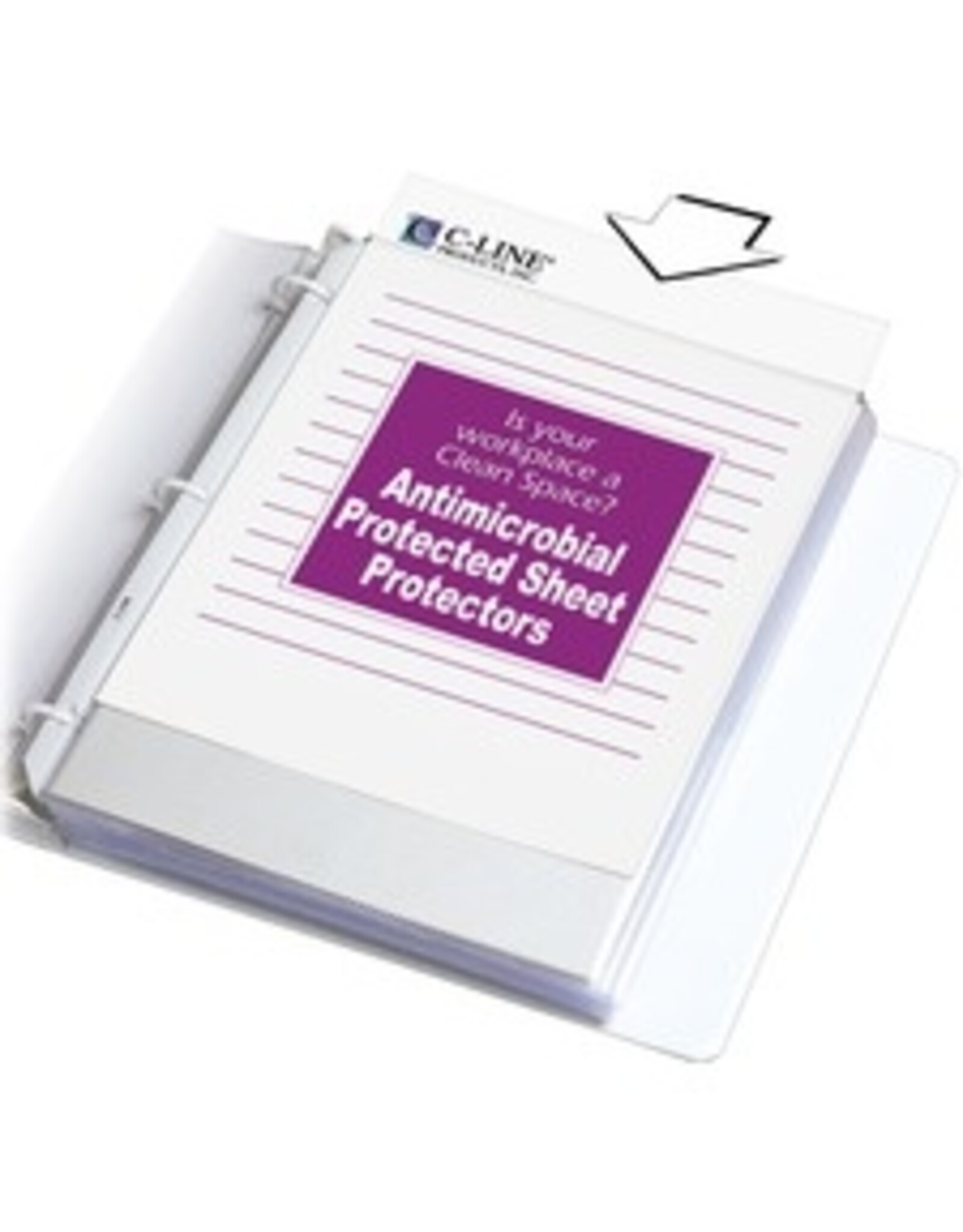 PAGE PROT HVY POLY CLR  *1C/BX