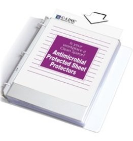 PAGE PROT HVY POLY CLR  *1C/BX