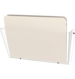 WALL PCKT LETTER 14.5''W *CLEAR