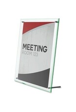 SIGN HOLDER 8.5''X11''BEVLD*G EG