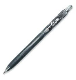 PEN OLA RETRC MED BLACK*12/BX