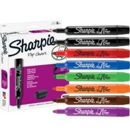 MARKER, FLIPCHART *ASST * 8/ST