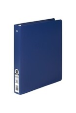 BINDER R-RING POLY  1''  *BLUE