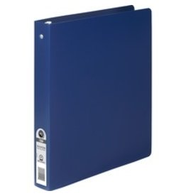 BINDER R-RING POLY  1''  *BLUE