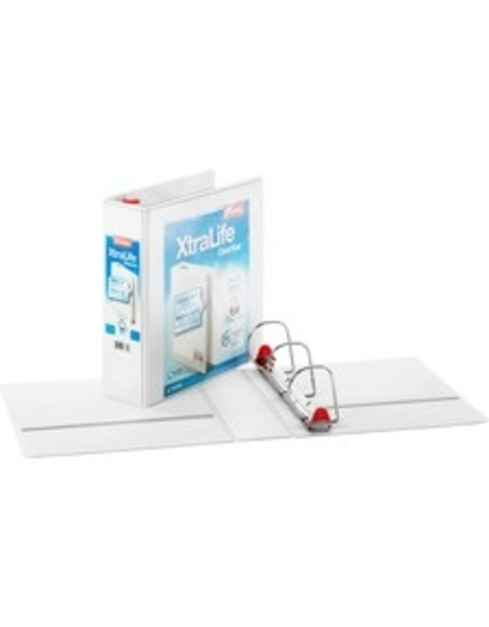 BNDR D-R XLF CLEAR LOCK 3''*WHT