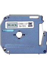 TAPE CASS,12mm PT100/85*BK/SLV