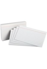 INDEX CD 3x5 RLD(115C)*WT*1Cpk