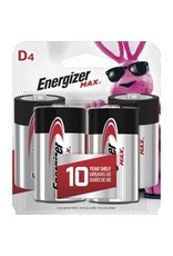 BATTERY, ALKLN 'D'      * 4/PK