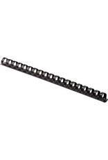 PLASTIC BIND COMBS 1/2'' BLACK