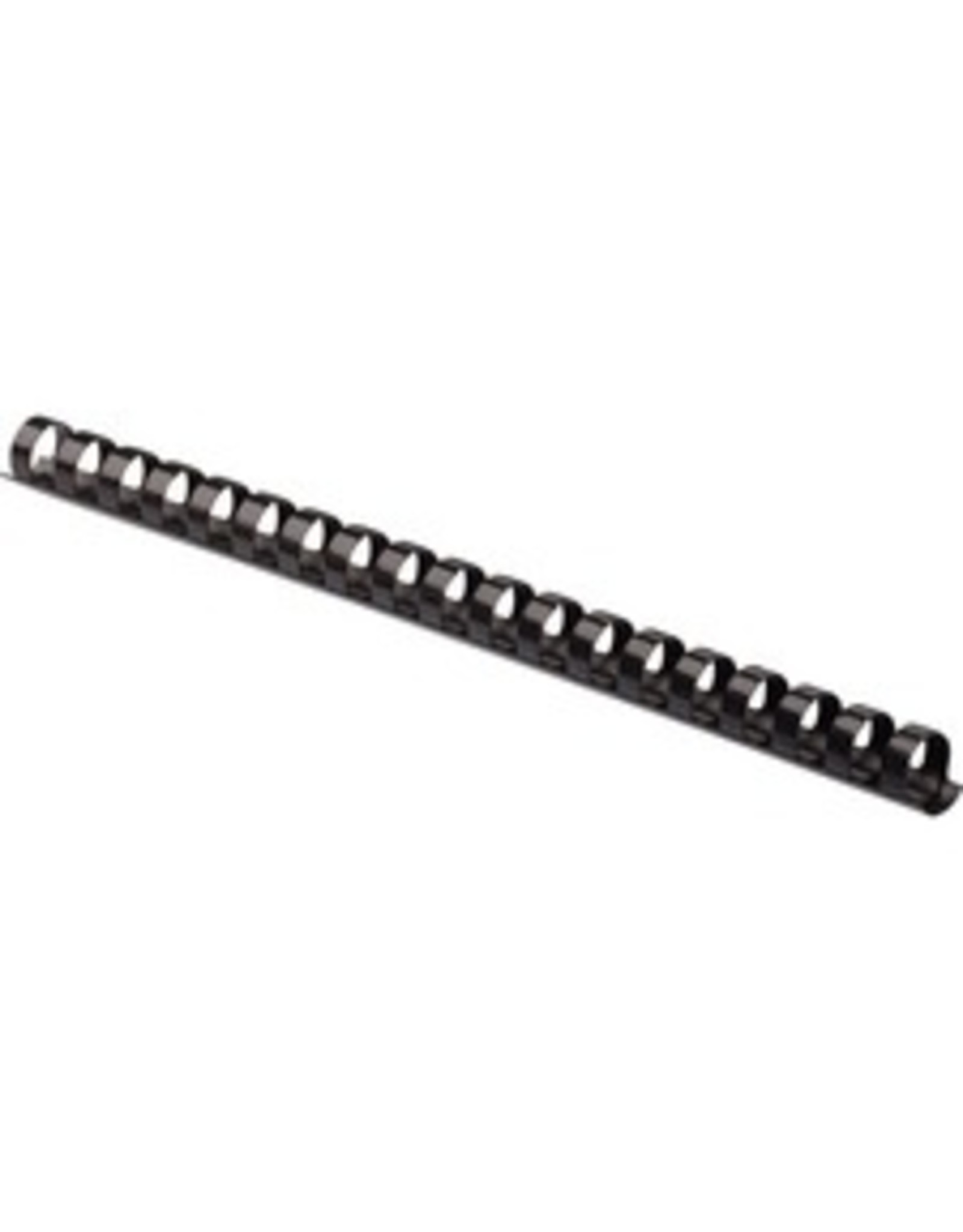 PLASTIC BIND COMBS 1/2'' BLACK