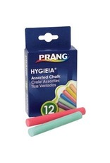 CHALK, PRANG HYGIEIA AST*12/BX
