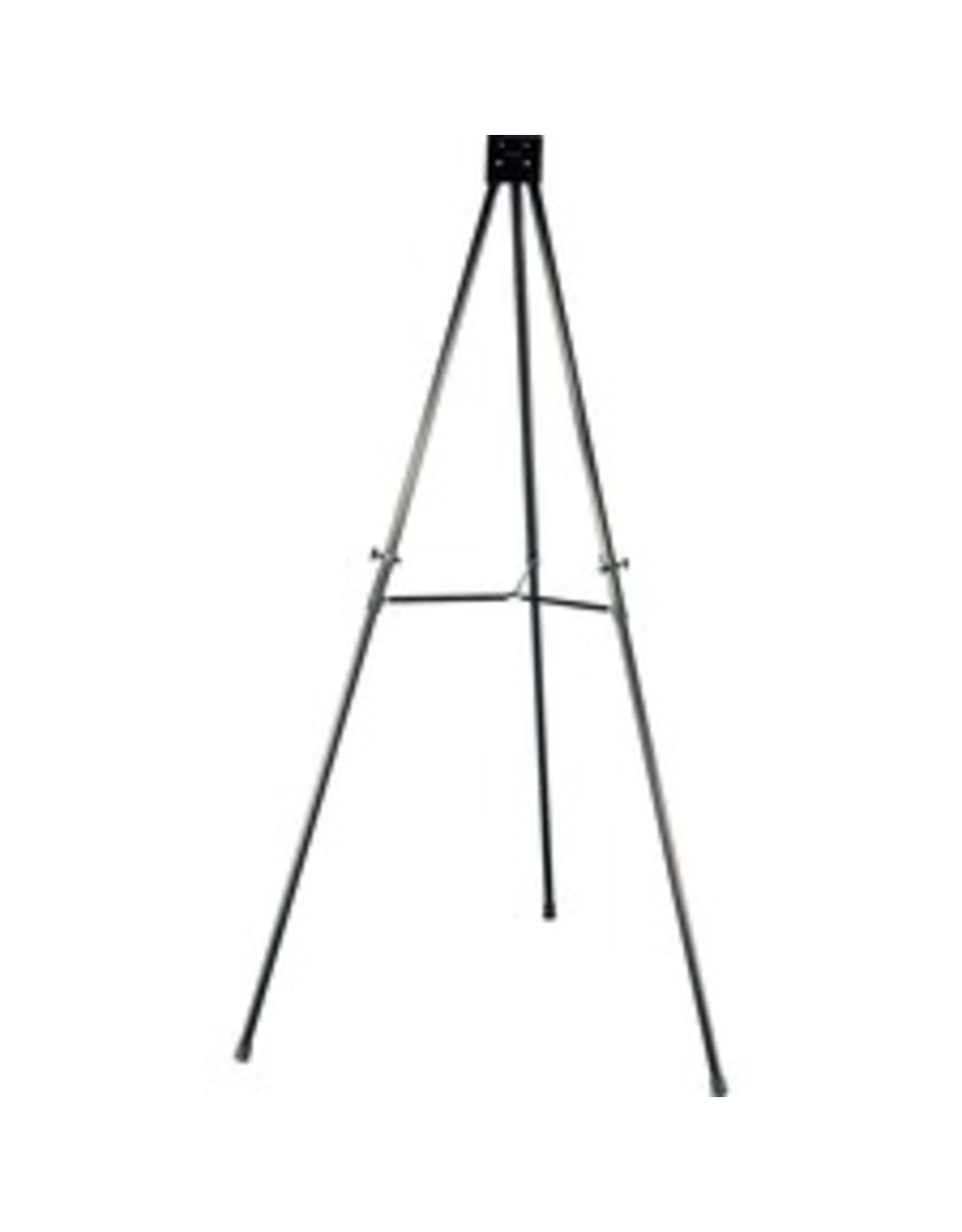 EASEL,TELE,ALUM,COLL,BLK
