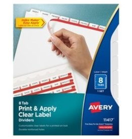 LASER INDEXMAKER 8TAB   *WHITE