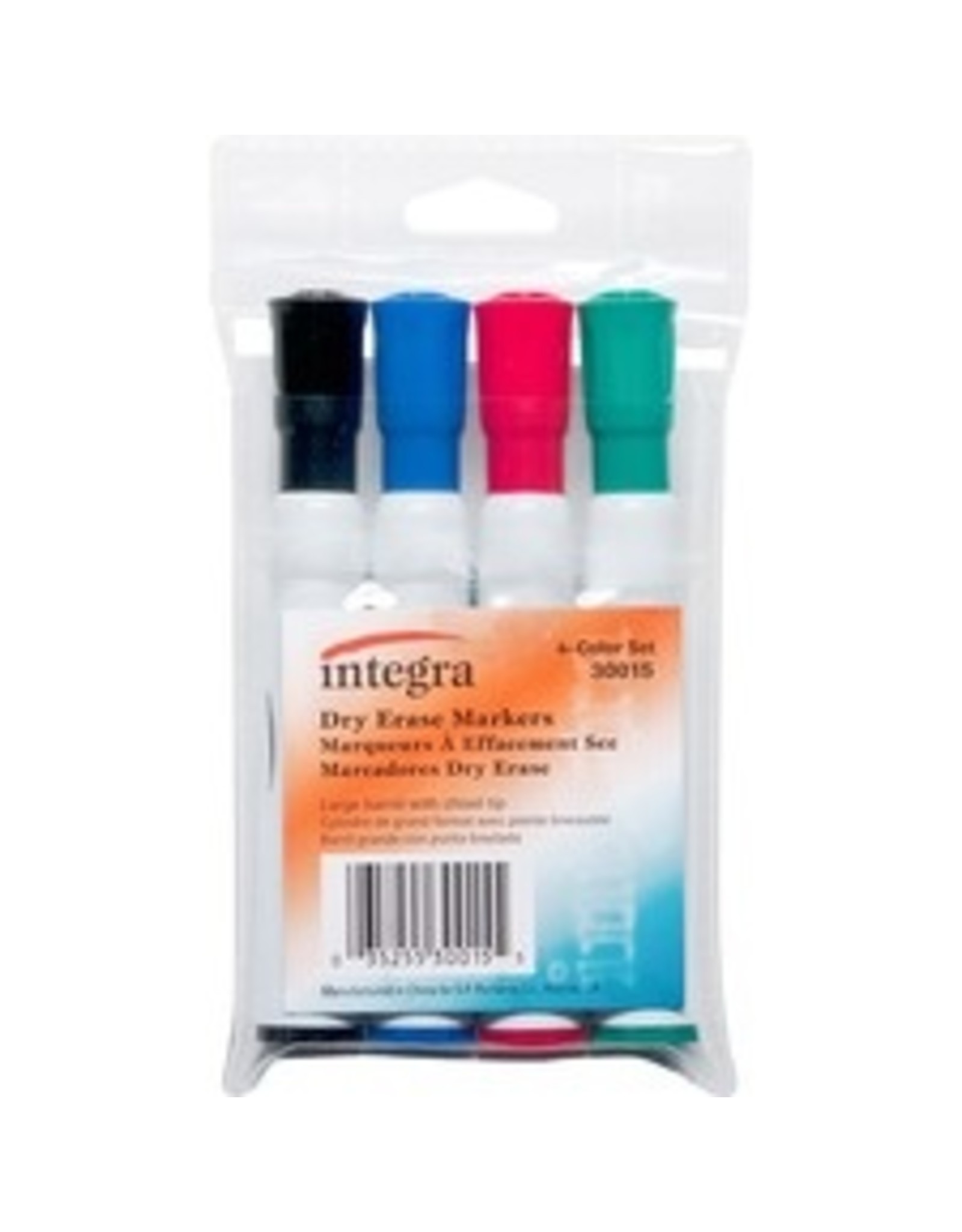 MARKER DRYERASE CHIS ASST*4/ST