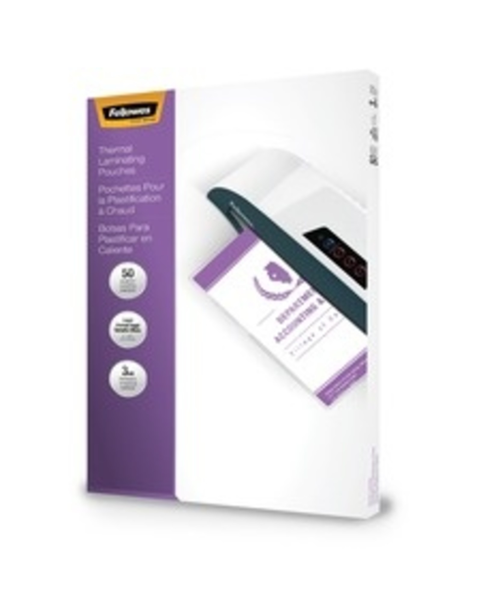GLOSSY POUCH-LEGAL,3MM,50PK