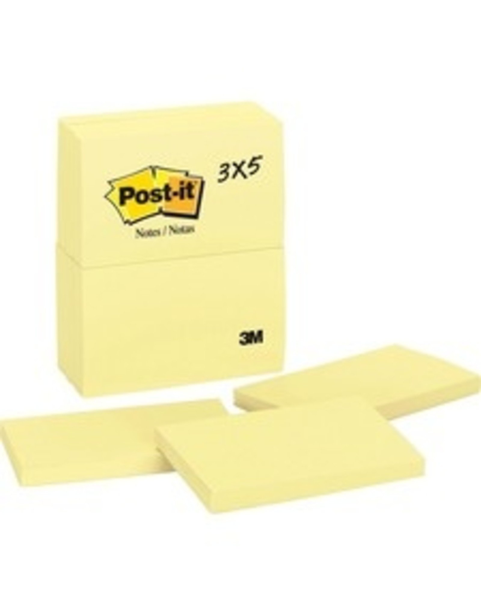 POST-IT NOTE 3''x5''*YELLW*12/PK