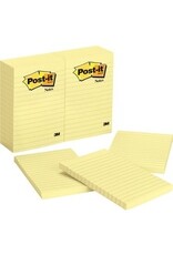 POST-IT RLD 4x6*YLW 1 EA=1 PAD