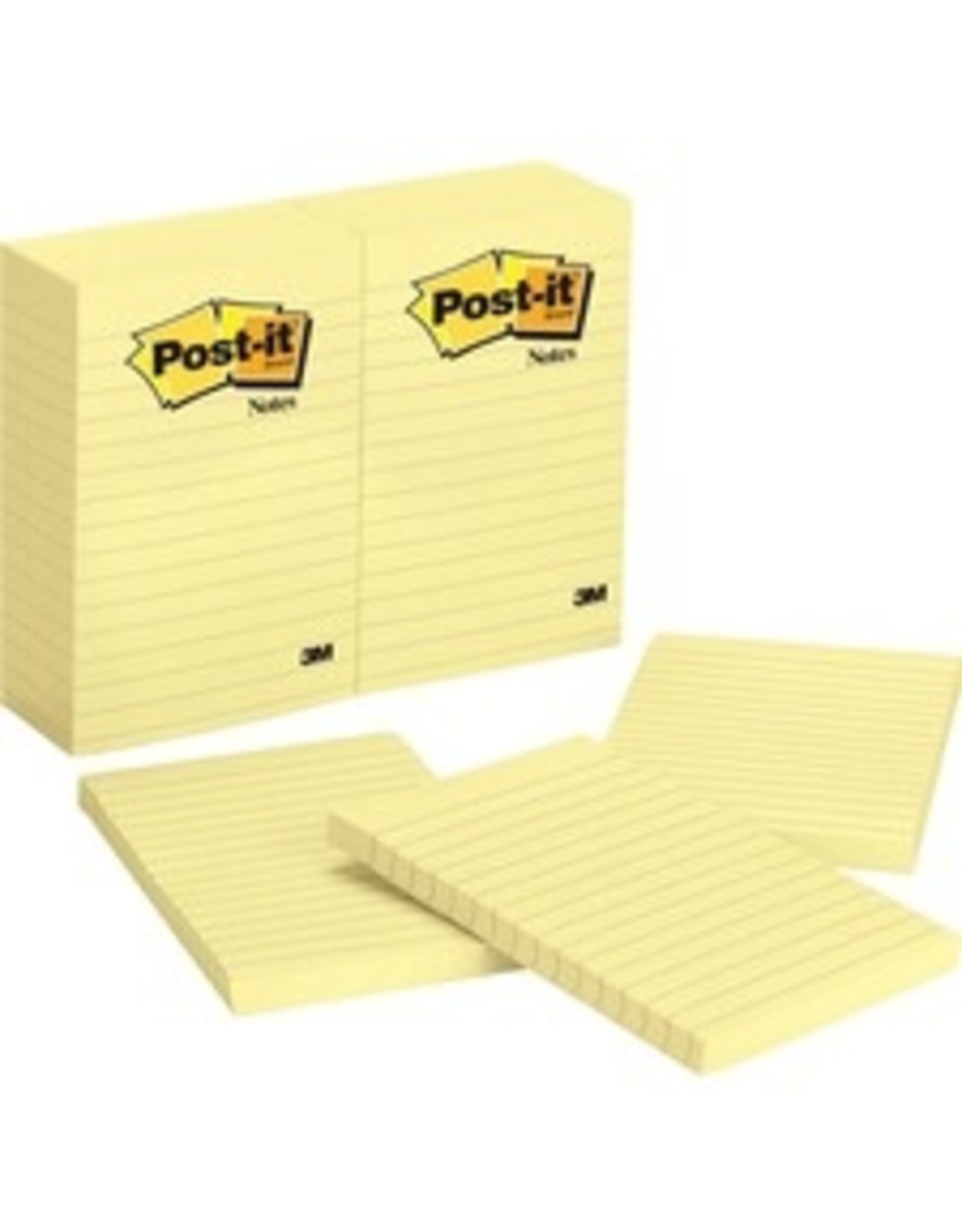 POST-IT RLD 4x6*YLW 1 EA=1 PAD